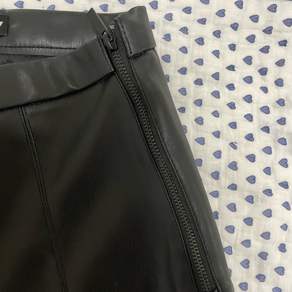 Zara Leather Pants - Picture 4 of 6